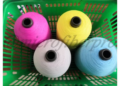 Linee di cucitura ad alta elasticità per asciugamani in microfibra personalizzate con diversi colori e diametri