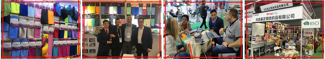 exhibición de toallas de microfibra y trapos de limpieza