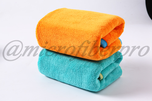 composited coral fleece microfiber towel-2
