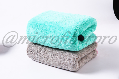 composited coral fleece microfiber towel-3