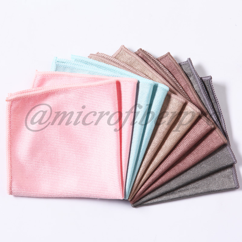 glass cleaning microfiber towel-2