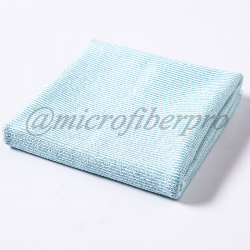 glass cleaning microfiber towel-4